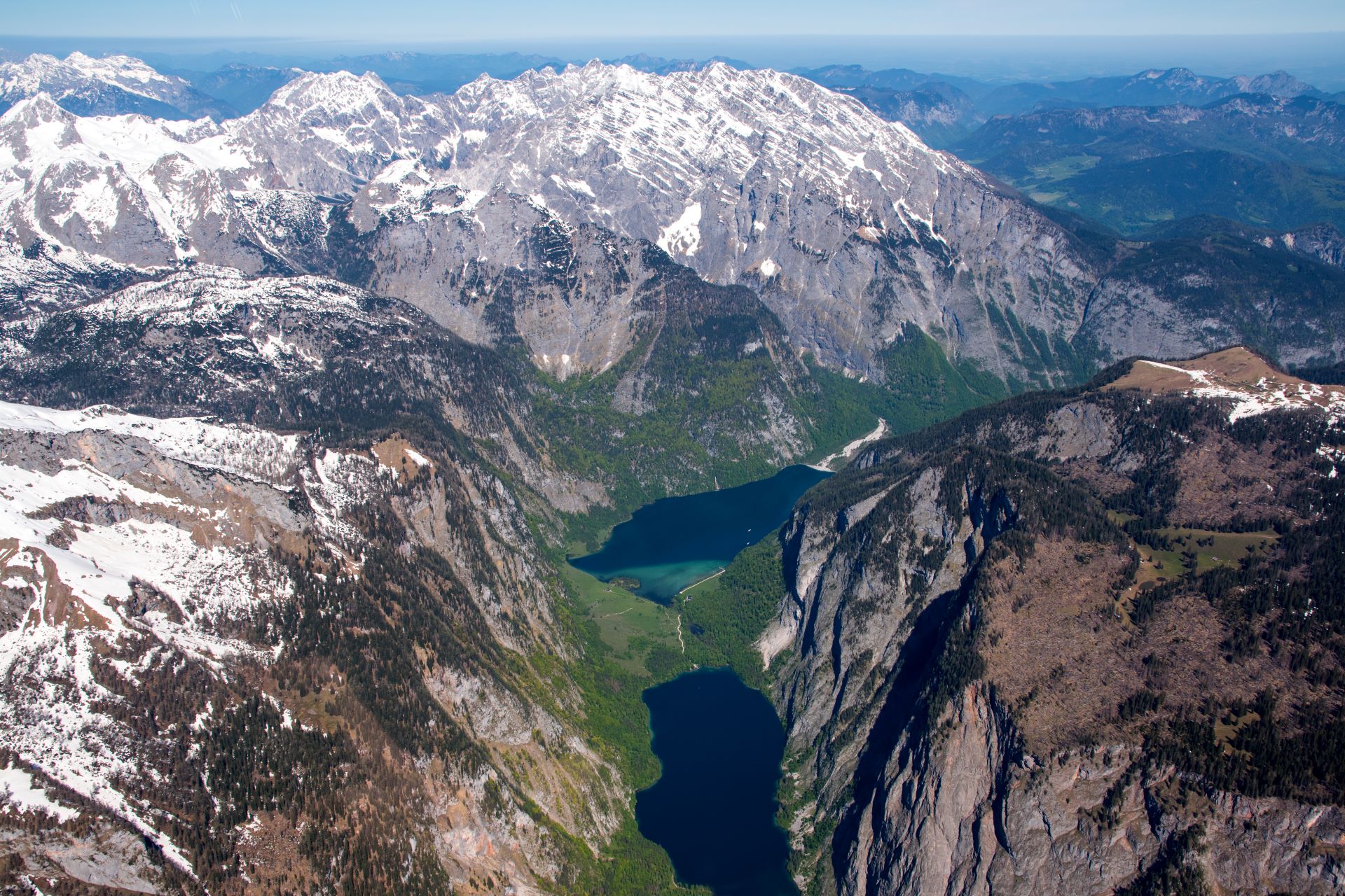 Flugstunde Alpentour, Königssee und Obersee, Röthbachfall