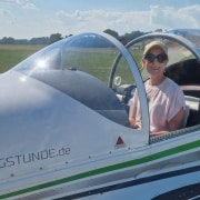 Solo der Schülerin Andrea